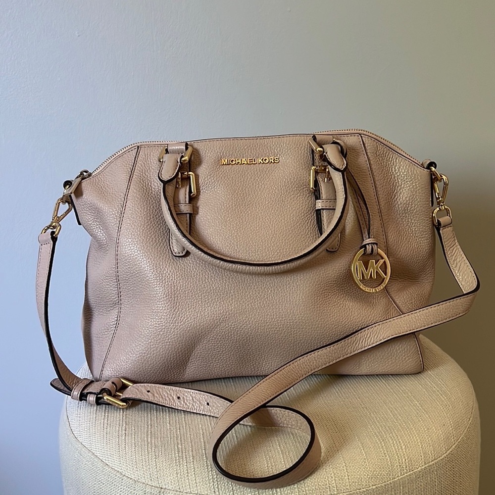Michael Kors Medium Leather Crossbody Handbag